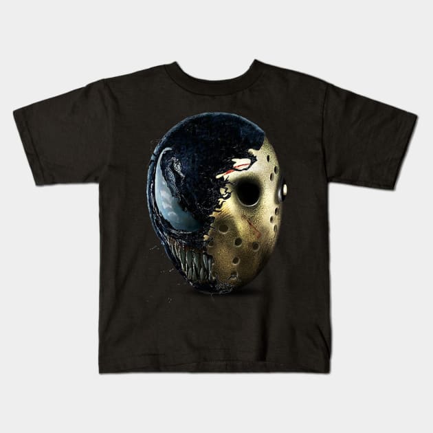 Venomized Jason Kids T-Shirt by Smyrx